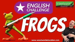 Woodward English Challenge 2  FROGS  Learn English Vocabulary  English Quiz