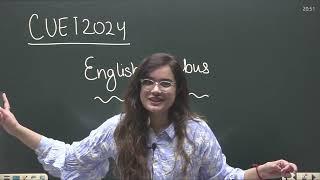 CUET2024 🫣 English ka Sahi syllabus  How to prepare for CUET 2024