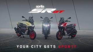 Aprilia SR GT  The Urban Adventure scooter