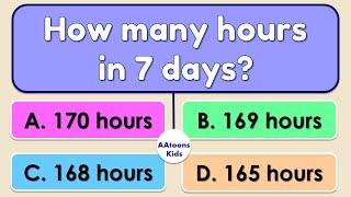 GK for Kids  GK questions and answers for kids  Quiz Time  @AAtoonsKids