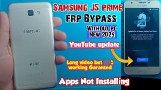 Samsung J5 prime Frp bypass YouTube update  Samsung J5 prime Google Account bypass 2024 #J5prime