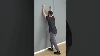 Wall Slides Posture Exercise #posture #mobility