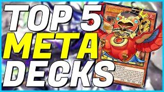 TOP 5 BEST META Yugioh Decks  POST BANLIST  SEPTEMBER 2024  Yu-Gi-Oh