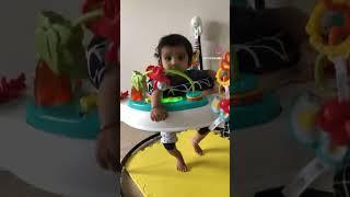 Adventures with Ved Jumping #ved #cutebaby #entertainment #kids #funny #baby #cute #familyfun