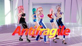 ≡MMD≡ Luka.Miku.Uni.Haku.One - Antifragile  Le Sserafim 4KUHD60FPS