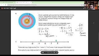 7. Sınıf Matematik 1.Dönem 1. Yazılı Açık uçlu Sorular