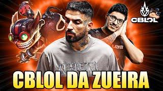 LOS faz o IMPOSSÍVEL contra LOUD e PLAY INSANA do brTT - CBLOL DA ZUEIRA