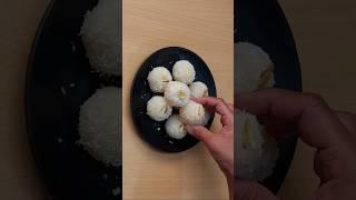 #shorts 10 મિનિટમાં બનાવો એકદમ સરળ રીતે કોપરાના લાડુ  Coconut Laddu Recipe