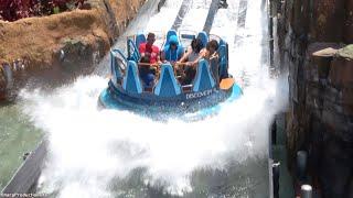 Infinity Falls 4K On-Ride SeaWorld Orlando