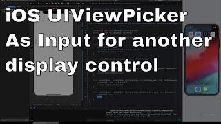 Using an iOS UIPickerView to Set a Value in Another Control