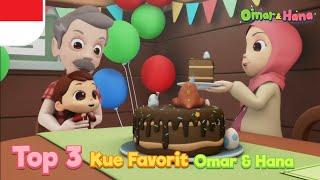 Kumpulan Cerita Kue Favorit Omar & Hana  Animasi Anak Islami  Omar & Hana Subtitle Indonesia