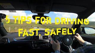 5 Tips For Driving Fast Safely