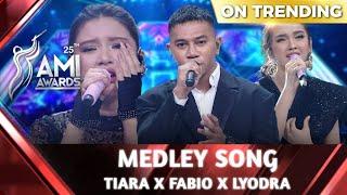 Tiara X Fabio X Lyodra - Medley Song  25th AMI Awards 2022