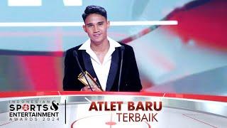 Pemenang Kategori Atlet Baru Terbaik  INDONESIAN SPORTS ENTERTAINMENT AWARDS 2024