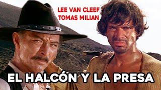 EL HALCÓN Y LA PRESA