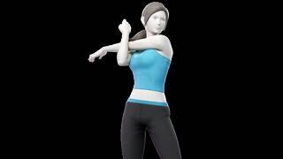 WiiFit Trainer in AI Mirror