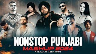 Nonstop Punjabi Mashup 2024 2.0  Shubh ft. Sonam Bajwa  Nain Tere Chain Mere Jukebox