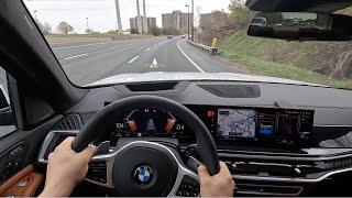 2023 BMW X7 40i POV Driving Impressions