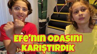 EFENİN ODASINI KARIŞTIRDIK  ÇILDIRDI