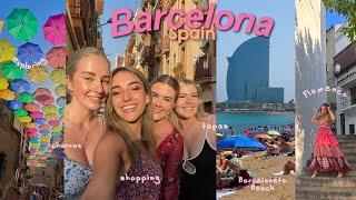 Barcelona Travel Vlog what to do eat see explore IM IN SPAIN