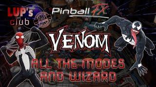 Pinball FX 4K Marvel Pinball Venom ► All the Modes & Wizard