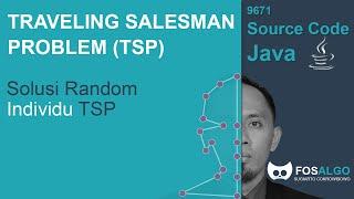 TSP04-Random Individu Solusi Traveling Salesman Problem