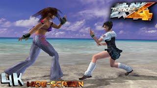 Tekken 4  Christie  Arcade Mode  pcsx2 ps2 5k 2880p wide-screen gameplay.