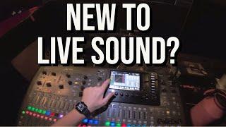 New To Live Sound Or Performing? LEARN THESE TERMS