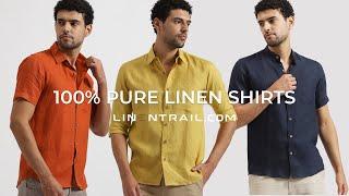 All New Pure Linen Shirts  Experience Linen Like Never Before