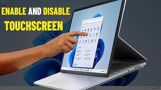 Как включить или отключить сенсорный экран в Windows 11  10 