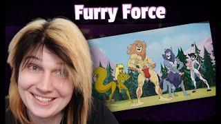 Real Furry reacts to the FURRY FORCE Animations