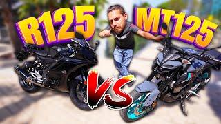 R125 VS MT125 QUALE PRENDERE? - TEST YAMAHA R125MT125