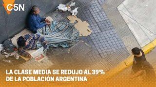 La POBREZA en ARGENTINA ALCANZA al 546%