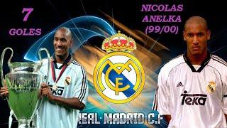 NICOLÁS ANELKA SUS 7 GOLES OFICIALES EN EL REAL MADRID 9900