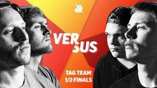 K-PoM vs KOTCHA    Grand Beatbox TAG TEAM Battle 2018    SEMI FINAL