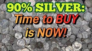 HUGE OPPORTUNITY 90% SILVER is a great value Stock up now while it’s CHEAP