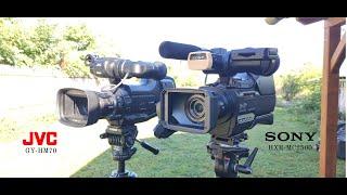 JVC GY-HM70 vs Sony HXR-MC2500 video test