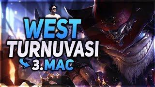 WEST TURNUVASI 3.MAÇ  Cihad Kiriş