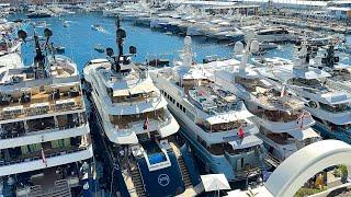 The Spectacular 2023 Monaco Yacht Show Bilionaire’s Luxurious Lifestyle #billionaire #luxury