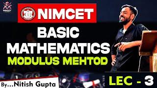 Basic Mathematics Modulus Function  Part 3  By Nitish  #jeeexams #maths #maths #nimcet #maths