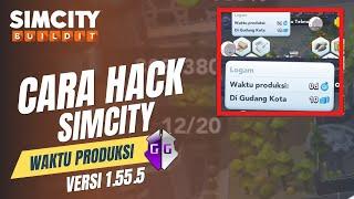 How to hack simcity production time v.1.55.5 using Gameguardian