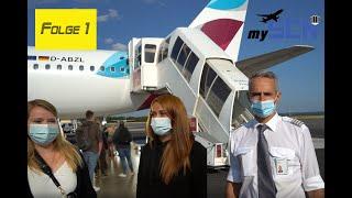 SCN Airport Flughafen Saarbrücken Doku Folge 1 - Der Weg ins Flugzeug & Outsidecheck bei Eurowings