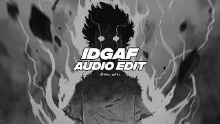 IDGAF - Drake ft. Yeat edit audio