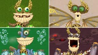 Natural Epic Wubbox Each Gold Phase Costume  My Singing Monsters