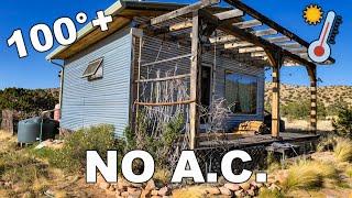 How to STAY COOL Living OFF GRID in the Desert No A.C. ️