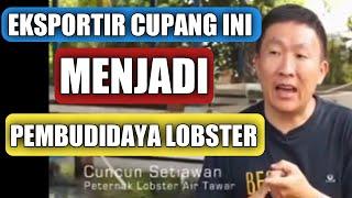 Liputan Bloomberg TV Lobster Air Tawar bersama Cuncun Setiawan