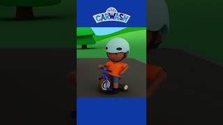 Little Billys Bicycle is gucky #carlscarwash #kidsvideo #kidscartoon