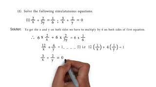 2x + 23y = 16 and 3x + 2y = 0 Problem Set 1 Q6.1 Of Linear Equation in Two Variables