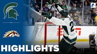 Michigan State vs Western Michigan  What a Game  NCAA College Hockey  Highlights - March 29 2024