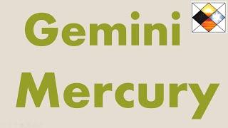 Mercury in Gemini